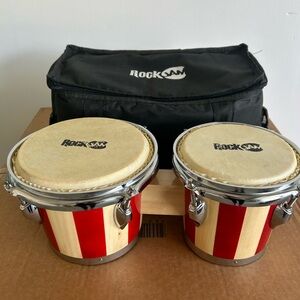 RockJam 7” & 8” Bongo Drums